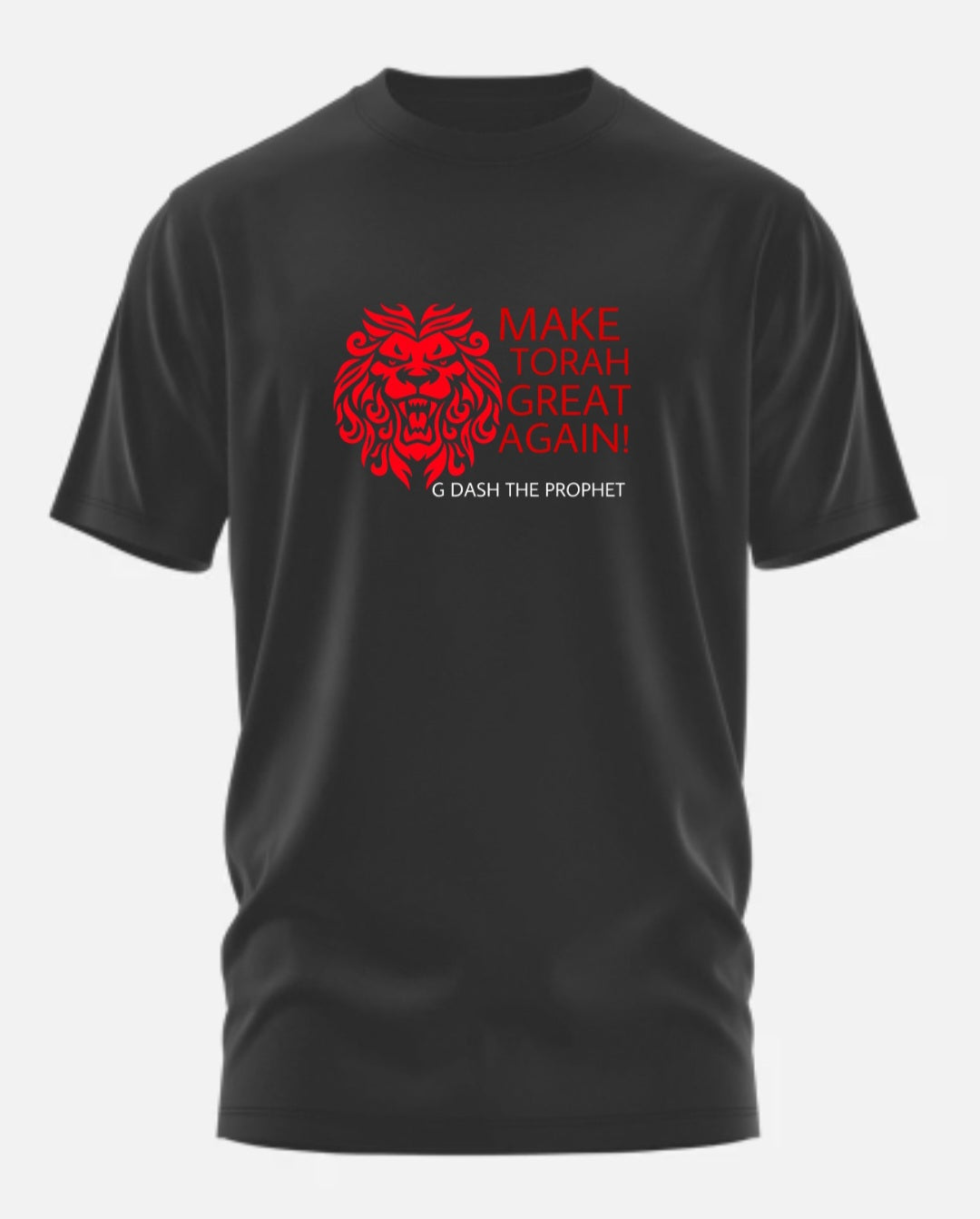 Make Torah Great Again (Big Face Lion) (Short/Long Shirt)