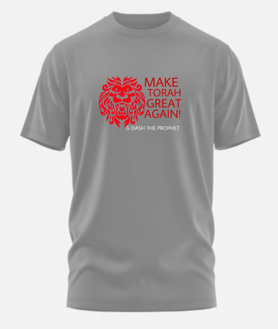 Make Torah Great Again (Big Face Lion) (Short/Long Shirt)