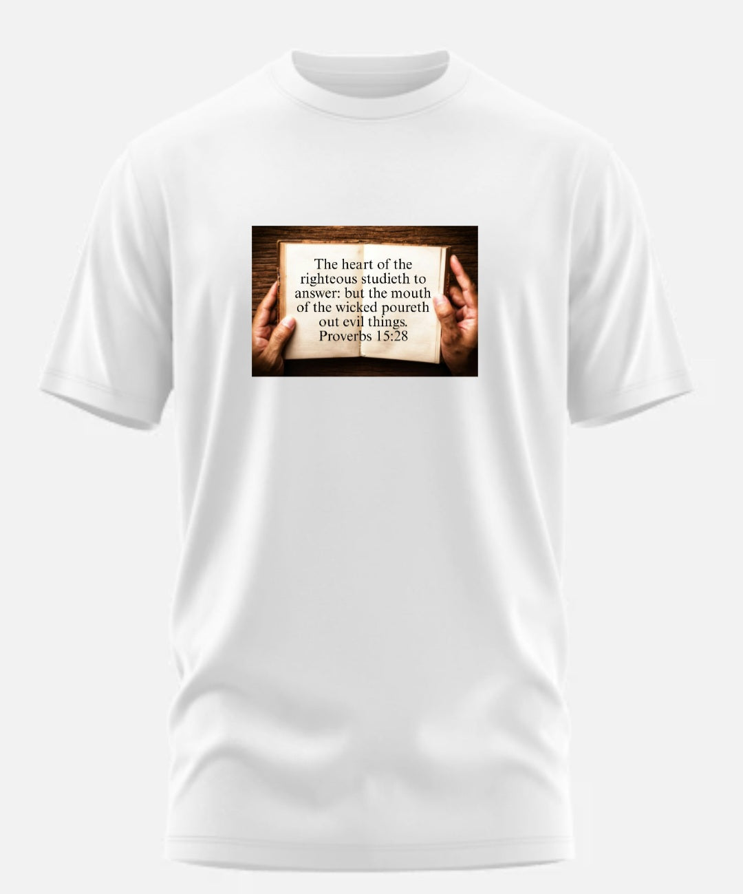 PROVERBS 15:28 (Short/ Long Shirt)