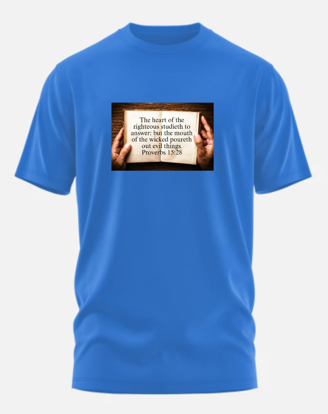 PROVERBS 15:28 (Short/ Long Shirt)