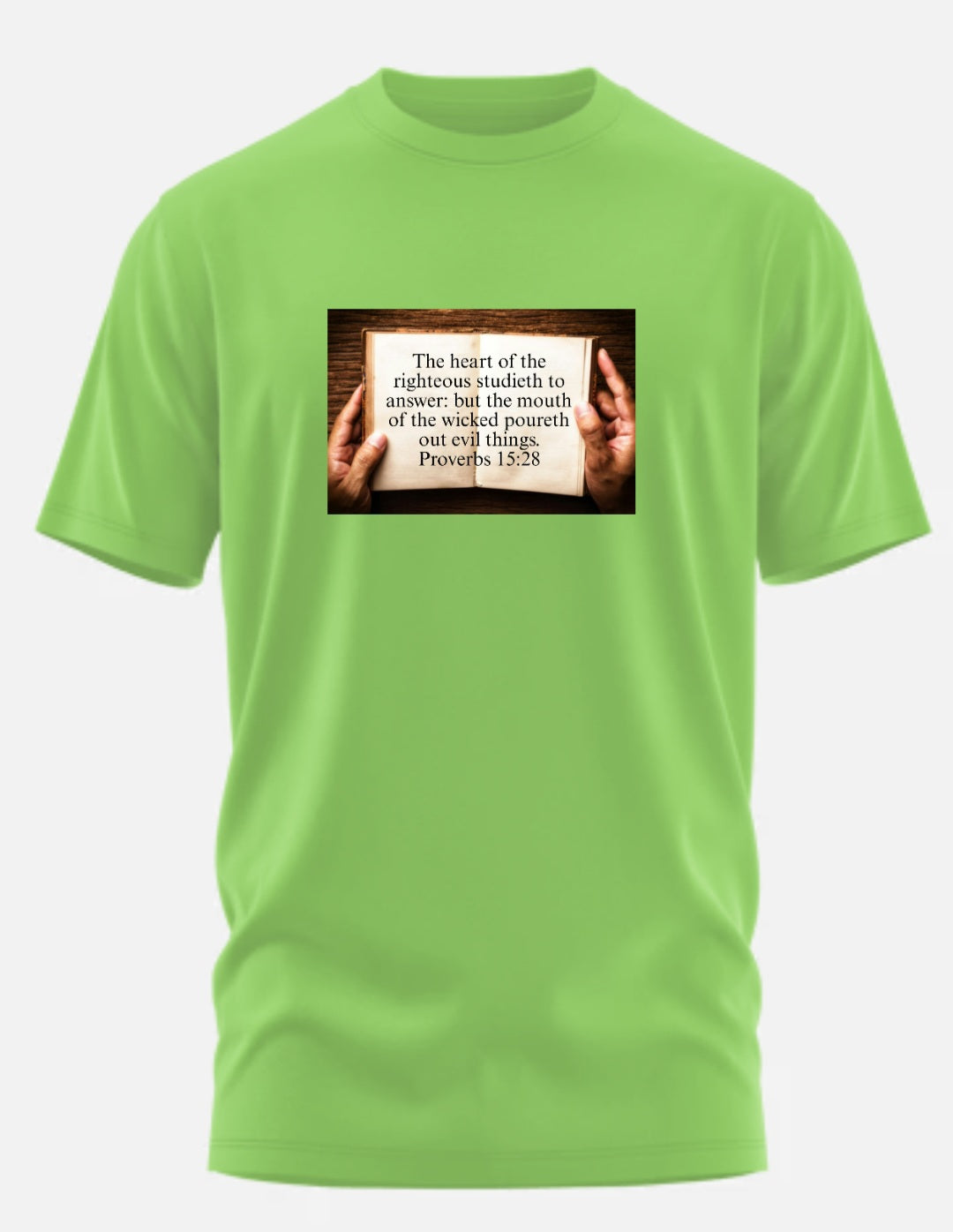PROVERBS 15:28 (Short/ Long Shirt)