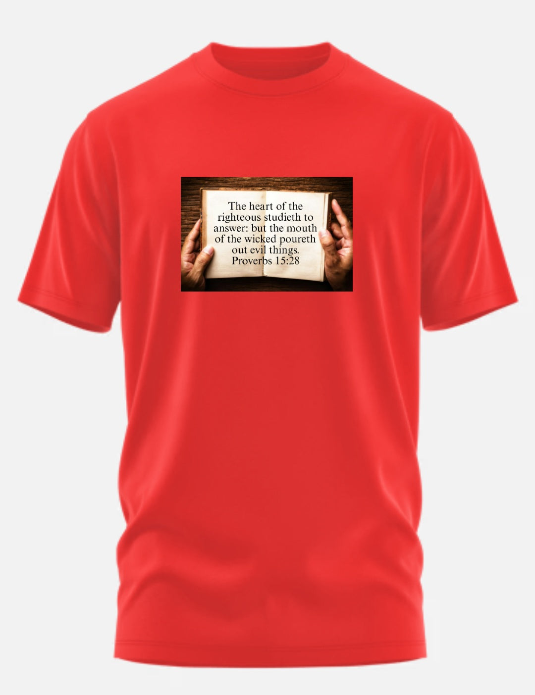 PROVERBS 15:28 (Short/ Long Shirt)