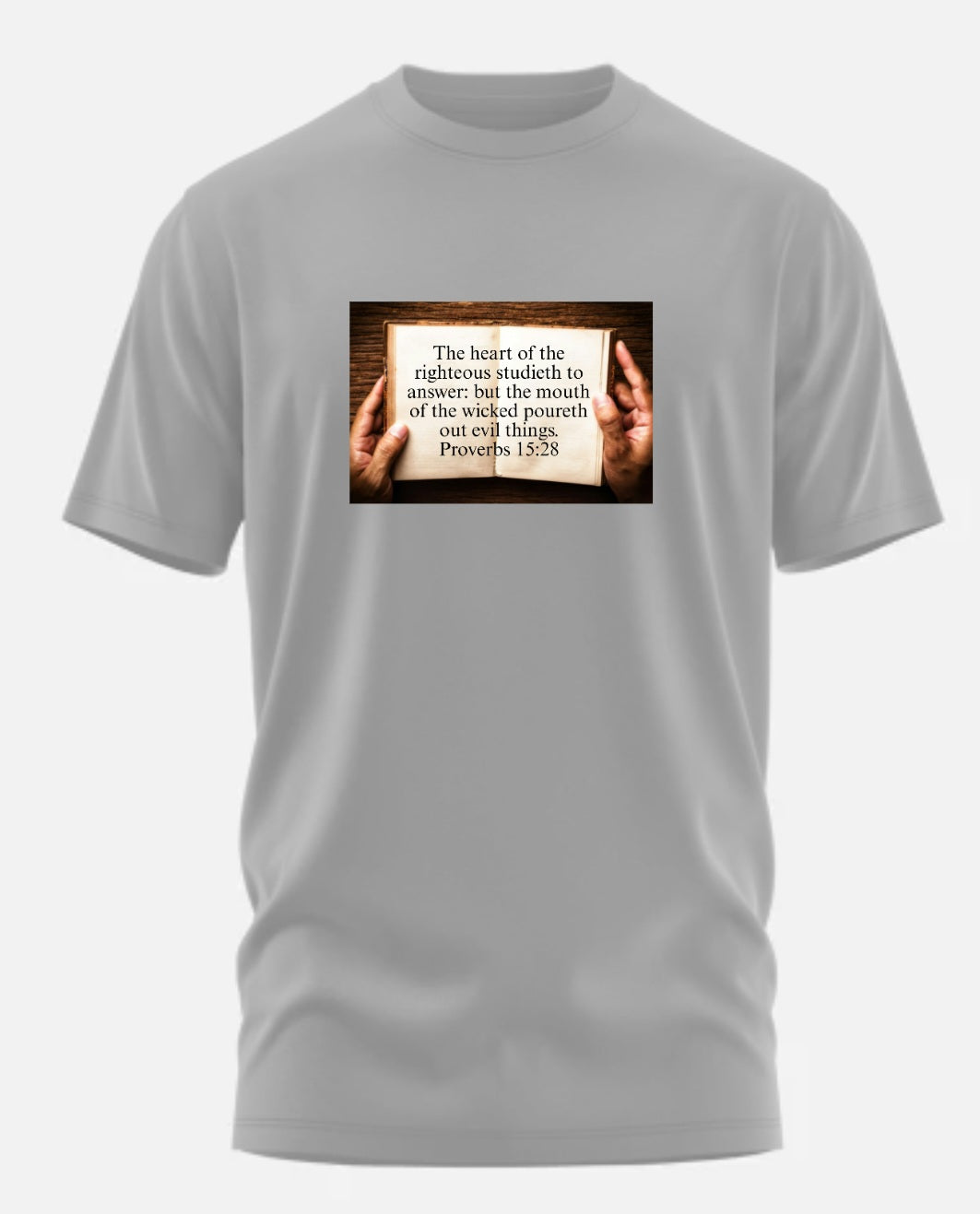 PROVERBS 15:28 (Short/ Long Shirt)