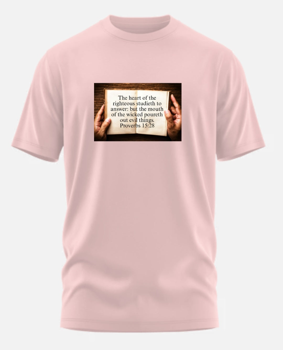 PROVERBS 15:28 (Short/ Long Shirt)